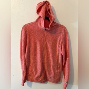 Kuhl Women’s Lola Hoodie Full Zip Hooded Sweatshirt Jacket in Dusty Pink